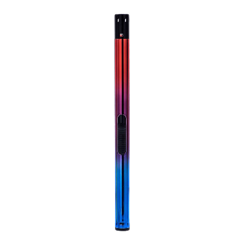 Stabfeuerzeug Piezo Prof Anodized Tube 3farbig rot-lila-blau Stabfeuerzeug Piezo Prof Anodized Tube 3farbig rot-lila-blau