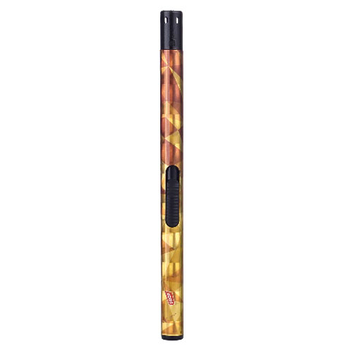 Stabfeuerzeug Piezo Prof 3D Sticker Tube gelb Stabfeuerzeug Piezo Prof 3D Sticker Tube gelb