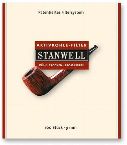 Stanwell Aktivkohlefilter Pfeifenfilter 100 Stück Stanwell Aktivkohlefilter Pfeifenfilter 100 Stück