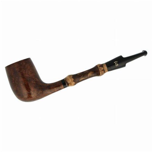 Stanwell Pfeife Bamboo Brown Pol 107 braun