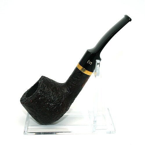 Stanwell Pfeife De Luxe Black 11/9 sandgestrahlt