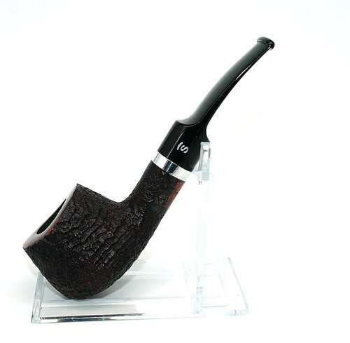 Stanwell Pfeife Relief Black 11/9 sandgestrahlt