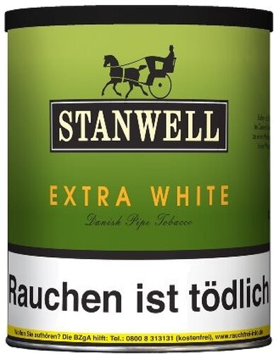 Stanwell Tabak Extra White 100g Dose Pfeifentabak Stanwell Tabak Extra White 100g Dose Pfeifentabak