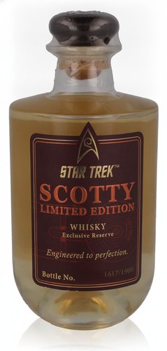Star Trek Scotty Limited Edition Whisky 40% Vol. 700ml 1617/1900