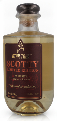 Star Trek Scotty Limited Edition Whisky 40% Vol. 700ml 1741/1900