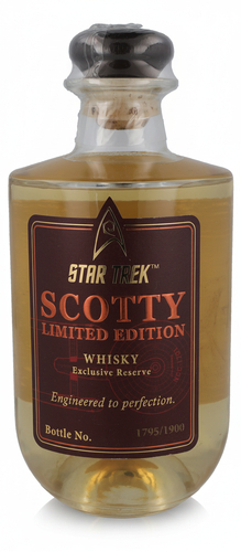 Star Trek Scotty Limited Edition Whisky 40% Vol. 700ml 1820/1900
