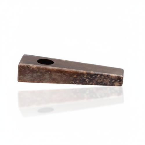Steinpfeife Wooden Core Inlay flach 88mm
