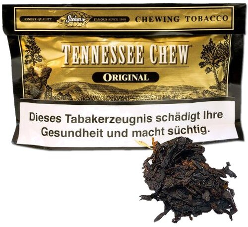 Stokers Tennessee Chew Original Chewing Tobacco - 85g Beutel Kautabak Stokers Tennessee Chew Original Chewing Tobacco - 85g Beutel Kautabak