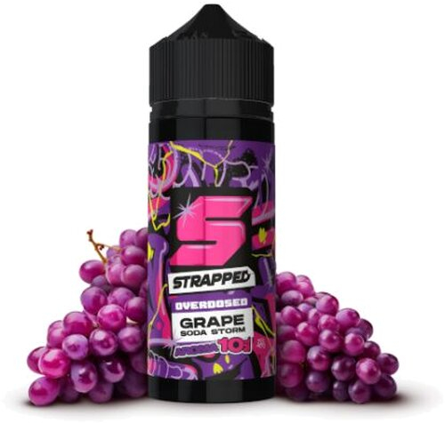Strapped Overdosed Grape Soda Storm Aroma 10ml Strapped Overdosed Grape Soda Storm Aroma 10ml