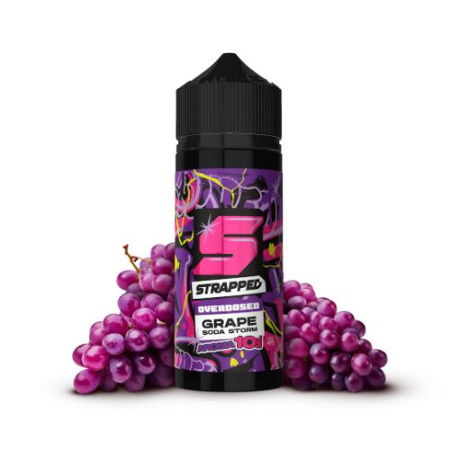 Strapped Overdosed Grape Soda Storm Aroma 10ml Strapped Overdosed Grape Soda Storm Aroma 10ml