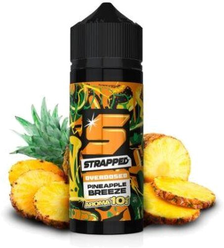 Strapped Overdosed Pineapple Breeze Aroma 10ml Strapped Overdosed Pineapple Breeze Aroma 10ml