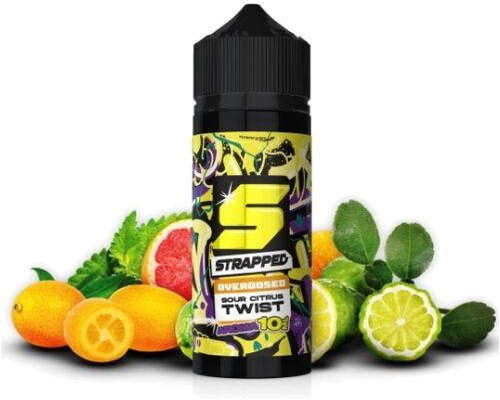 Strapped Overdosed Sour Citrus Twist Aroma 10ml Strapped Overdosed Sour Citrus Twist Aroma 10ml