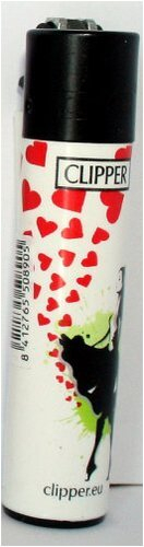 Clipper Feuerzeug Street Art Heart 2 - 4/4 Clipper Feuerzeug Street Art Heart 2 - 4/4