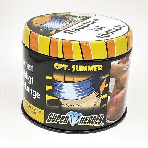 Super Heroes Cpt. Summer 200g Shisha Tabak Super Heroes Cpt. Summer 200g Shisha Tabak
