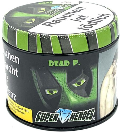 Super Heroes Dead P. 200g Shisha Tabak Super Heroes Dead P. 200g Shisha Tabak