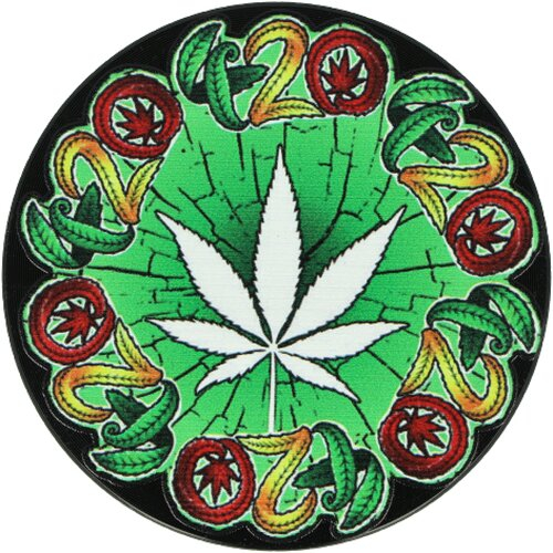 Super Heroes Grinder Hanfblatt Nr.5 Super Heroes Grinder Hanfblatt Nr.5