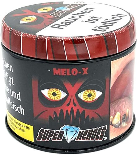 Super Heroes Melo-X 200g Shisha Tabak Super Heroes Melo-X 200g Shisha Tabak