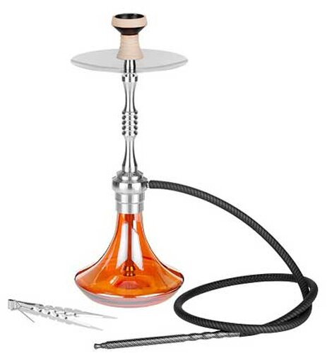 Super Heroes Shisha Edelstahl Gold