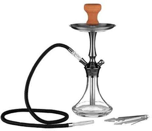 Hookah Super Heroes Shisha transparent/anthrazit 1er Hookah Super Heroes Shisha transparent/anthrazit 1er