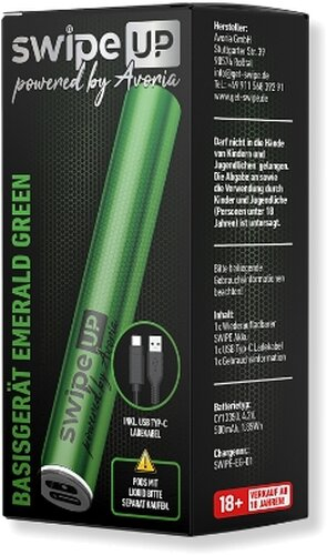 Swipe UP powered by Avoria Akkuträger Emerald Green Swipe UP powered by Avoria Akkuträger Emerald Green