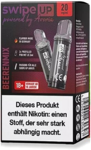 Swipe UP powered by Avoria Beerenmix Prefilled Pods 2x2ml 20mg