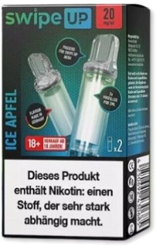 Swipe UP powered by Avoria Ice Apfel Prefilled Pods 2x2ml 20mg