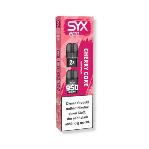 SYX Pod Cartridge Cherry Coke 2x2ml 20mg