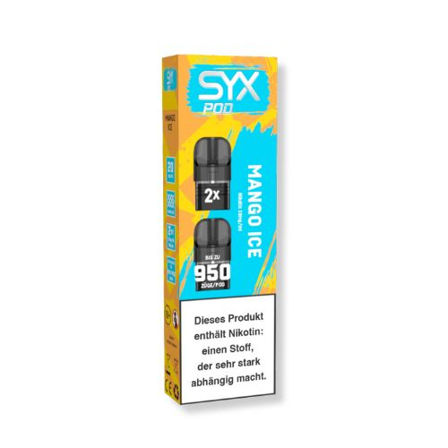 SYX Pod Cartridge Mango Ice 2x2ml 20mg