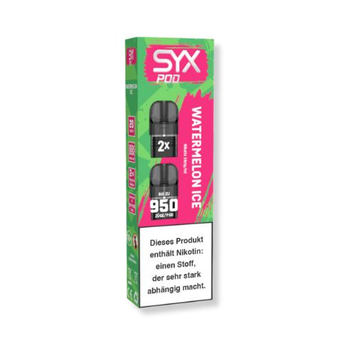 SYX Pod Cartridge Watermelon Ice 2x2ml 20mg