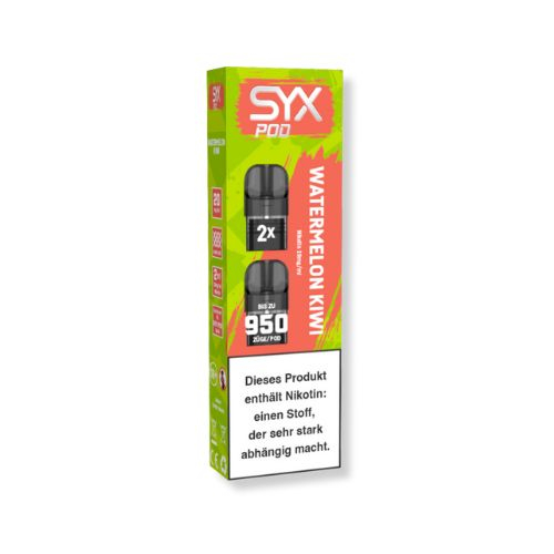 SYX Pod Cartridge Watermelon Kiwi 2x2ml 20mg
