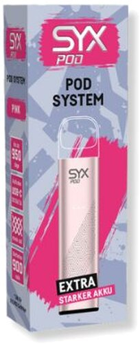 SYX Pod E-Zigarette Pink SYX Pod E-Zigarette Pink