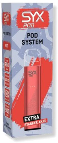 SYX Pod E-Zigarette Rot SYX Pod E-Zigarette Rot