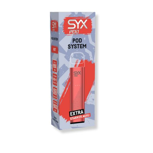 SYX Pod E-Zigarette Rot