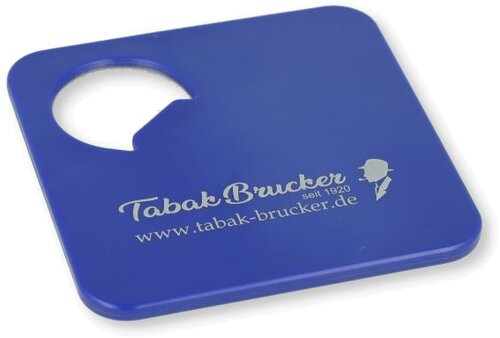 Tabak Brucker Flaschenöffner Quattro Blau Tabak Brucker Flaschenöffner Quattro Blau