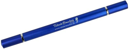 Tabak Brucker Kugelschreiber Duo Blau