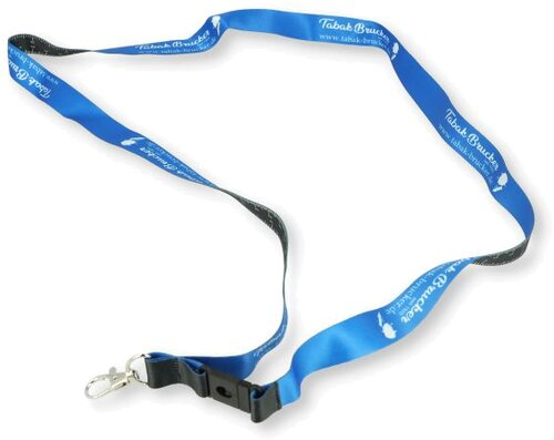 Tabak Brucker Lanyard Nastro Blau Tabak Brucker Lanyard Nastro Blau