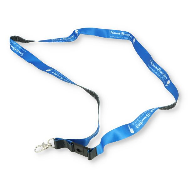 Tabak Brucker Lanyard Nastro Blau Tabak Brucker Lanyard Nastro Blau