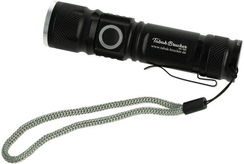 Taschenlampe Tabak Brucker Wiederaufladbar Schwarz Taschenlampe Tabak Brucker Wiederaufladbar Schwarz