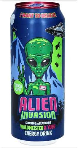 Take Off Alien Invasion Energy Drink Take Off Alien Invasion Energy Drink