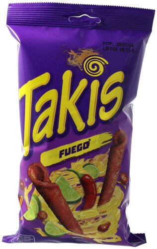 Takis Fuego Maestro Chilli and Lime 100g Takis Fuego Maestro Chilli and Lime 100g