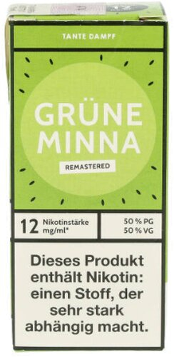 Tante Dampf Liquid Grüne Minna 12mg Tante Dampf Liquid Grüne Minna 12mg