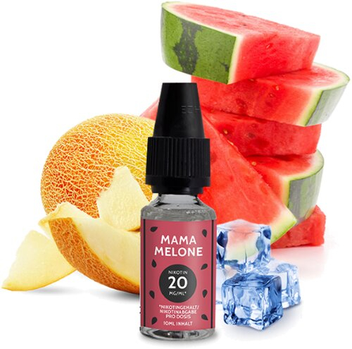 Tante Dampf Nikotinsalz Liquid Mama Melone 20mg Tante Dampf Nikotinsalz Liquid Mama Melone 20mg