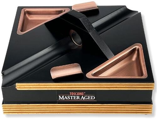 Toscano Merchandise Master Aged Ascher mit Ablagen und Cutter Toscano Merchandise Master Aged Ascher mit Ablagen und Cutter