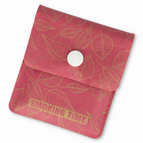 Taschenascher aus Recyclingmaterial mit Folie rosa Taschenascher aus Recyclingmaterial mit Folie rosa