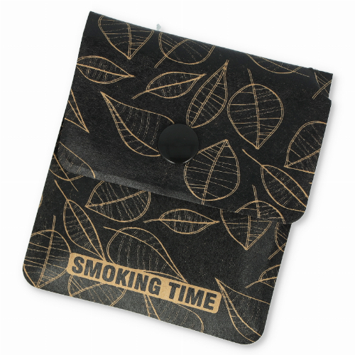 Taschenascher aus Recyclingmaterial mit Folie schwarz Taschenascher aus Recyclingmaterial mit Folie schwarz