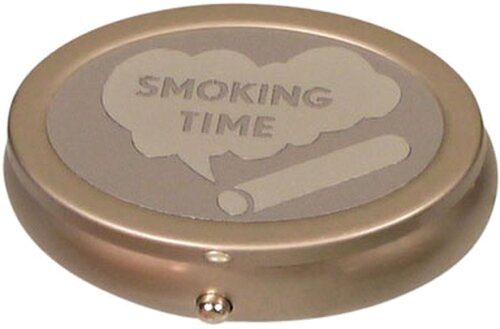 Taschenascher Oval champagner P smoking Taschenascher Oval champagner P smoking