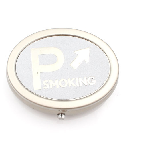 Taschenascher Oval Psmoking silver Taschenascher Oval Psmoking silver