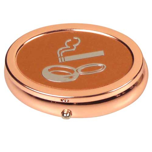Taschenascher Oval rose-gold Taschenascher Oval rose-gold