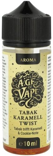 The Age of Vape Tabak Karamell Twist Aroma 10ml The Age of Vape Tabak Karamell Twist Aroma 10ml