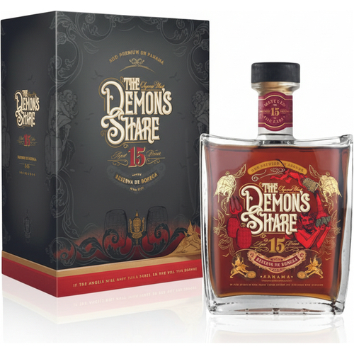 The Demon´s Share Aged 15 Years Reserva De Bodega Rum 43% Vol. 700ml